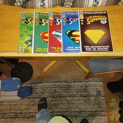 Dc (1993) Superman Comics #11, 12, 13, 14, 15.