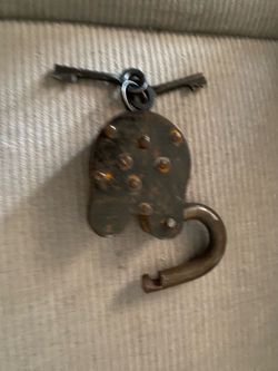 Old Antique Jailers lock with Keys 🔐