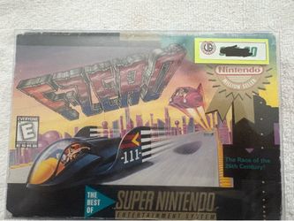 Super Nintendo F-Zero video game
