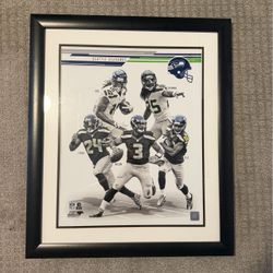 Seahawks picture frame