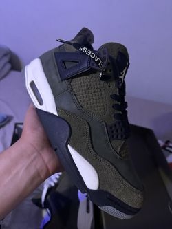 Jordan Retro 4 Olive Green