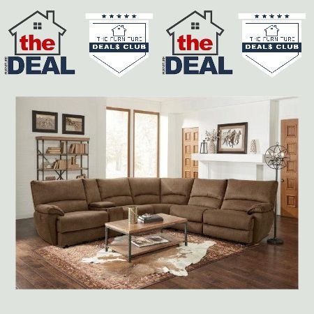 POWER RECLINE SECTIONAL: IN-STOCK CLEARANCE