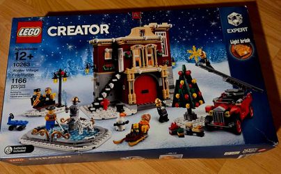 LEGO CREATOR: Winter Village Fire Station (10263) New ~ Factory Sealed!