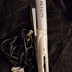 Revlon Flat Iron Silver