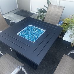 new outdoor fire pit set