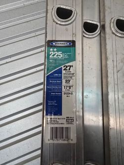 Werner 3-section 27 ft ladder Collapses to 7.5 ft
