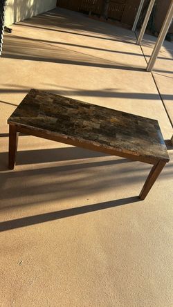 Coffee table marble
