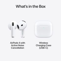 Apple AirPods 4 BRAND NEW- $130 (SHIPPING ONLY)