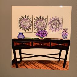 3 Drawer Console Table