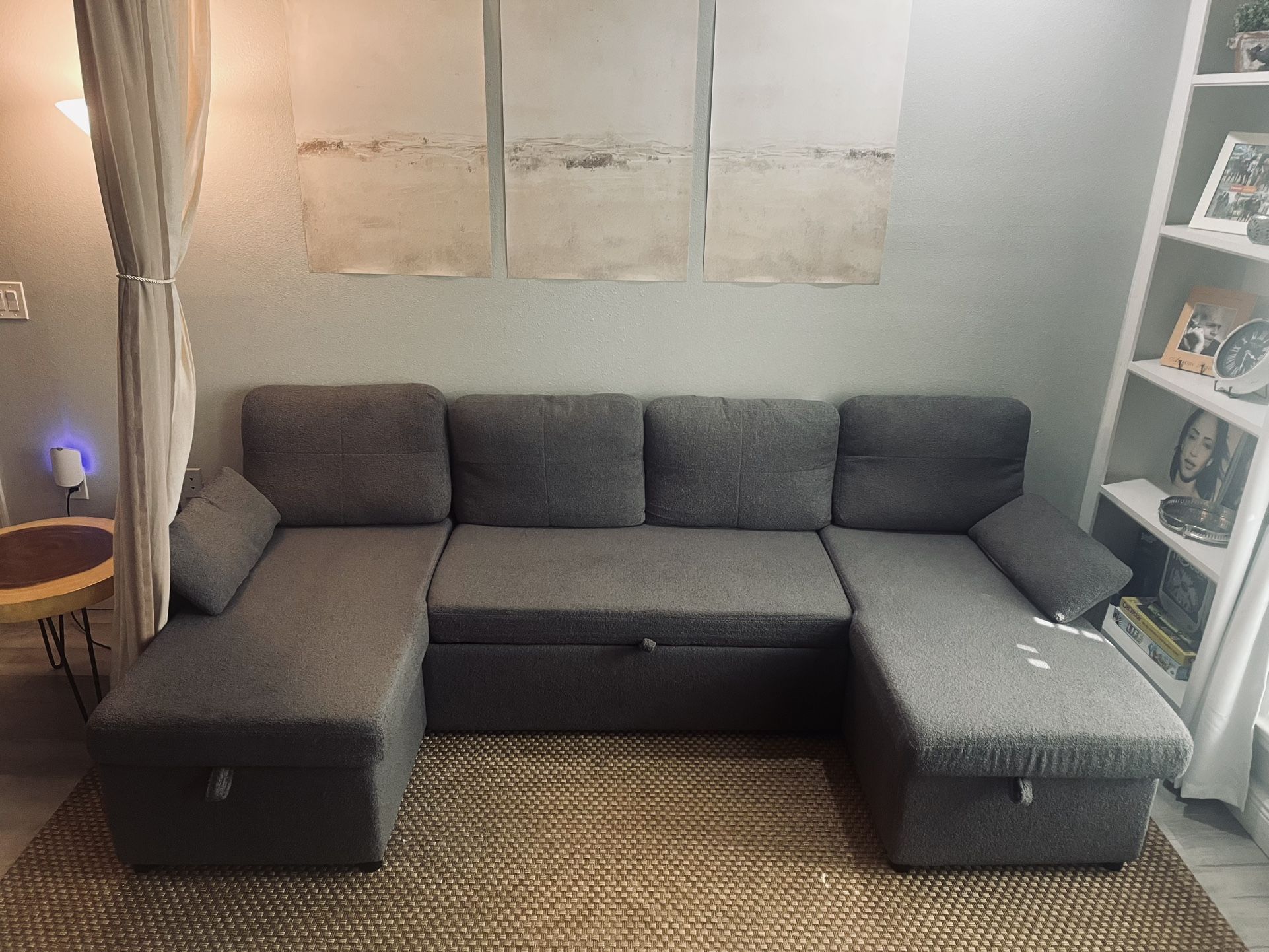 Amerlife - Easton 110" U-Shaped Sofa