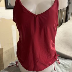 Red Halter, No Tag approx XL