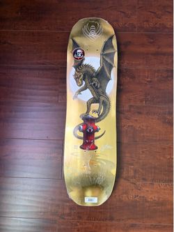 Gold foil Powell Peralta Andy Anderson flight deck