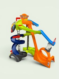 Hot wheels toys little people’s car ramp