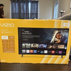 New In box 50” TV 