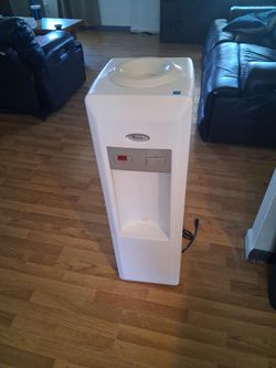 Ice cold water cooler for five gallons  of water jug