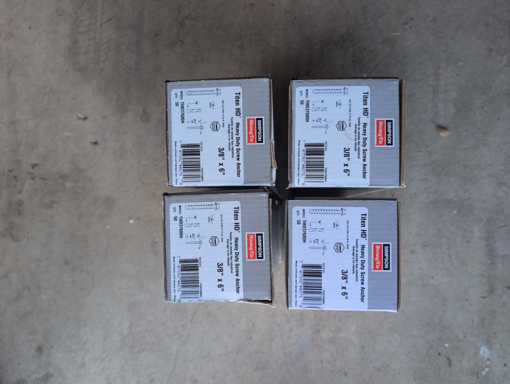 Simpson Strong-Tie Heavy Duty Anchors