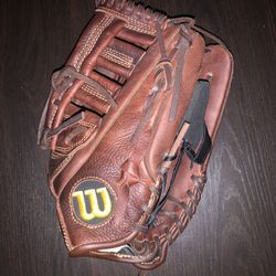 Wilson A800 Baseball Glove And Louisville Slugger Bat