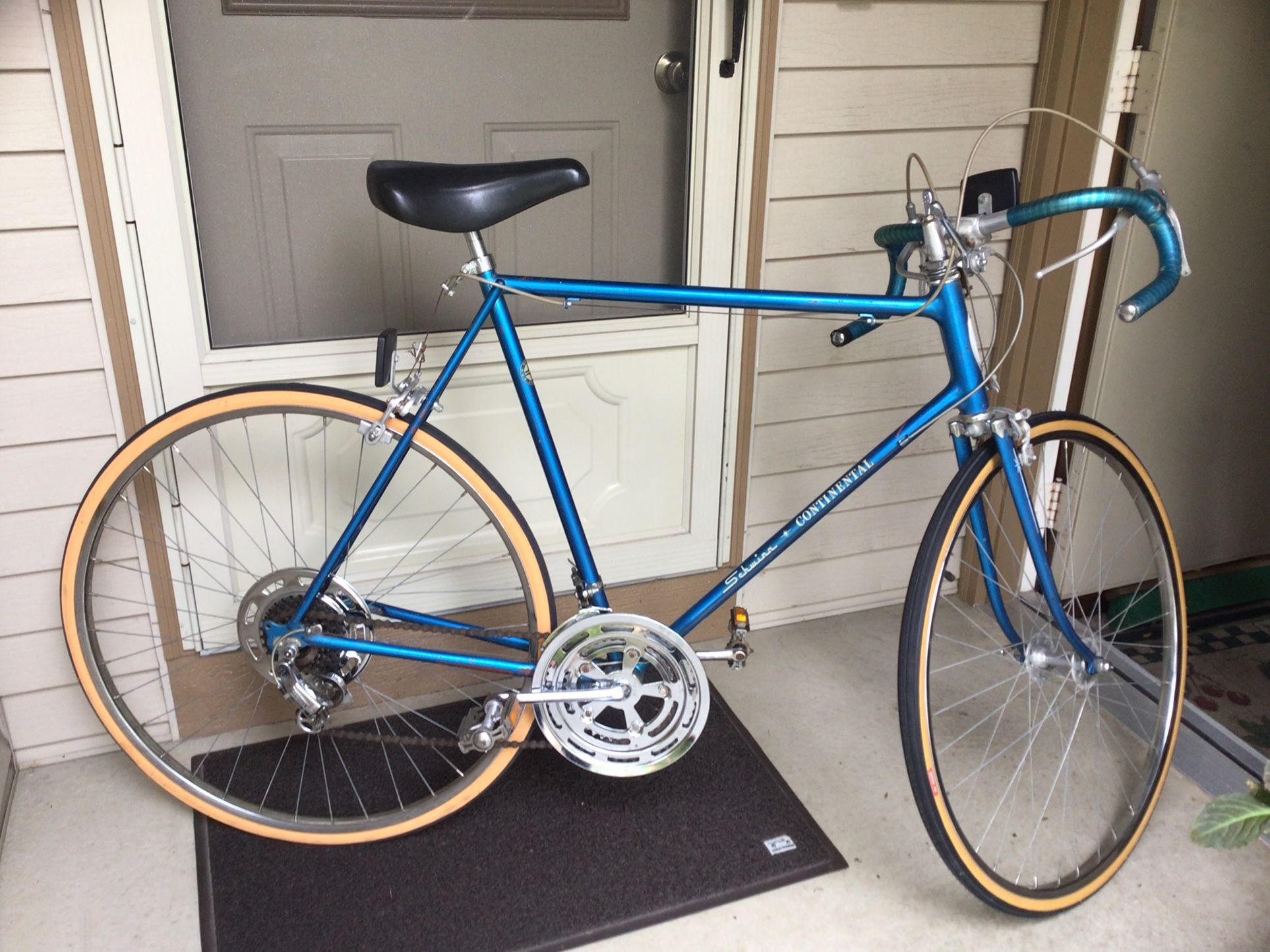 Bicycle By Schwinn  20” Frame, 27” Rims, 10speed, New Rubber.