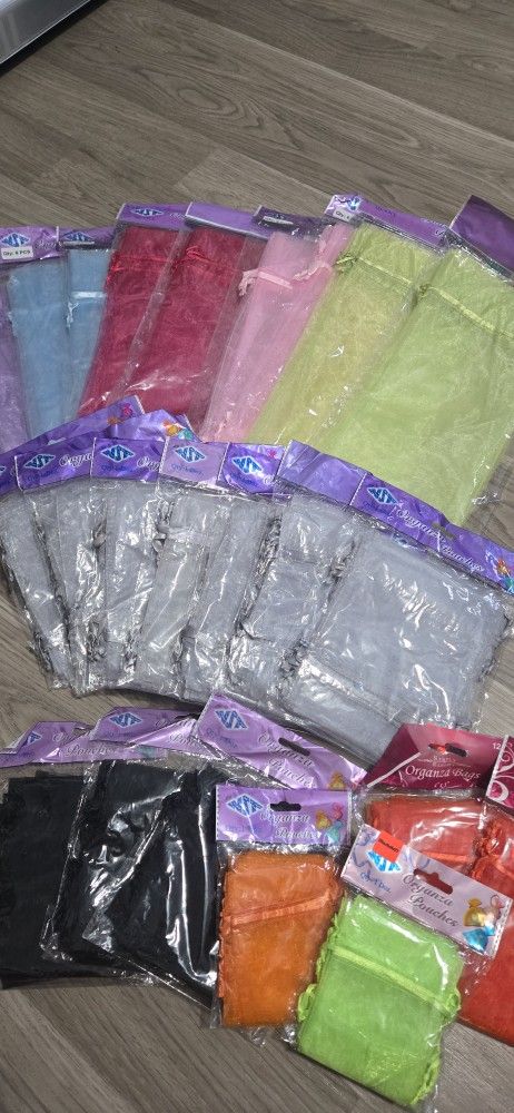 $12 Organza Bags