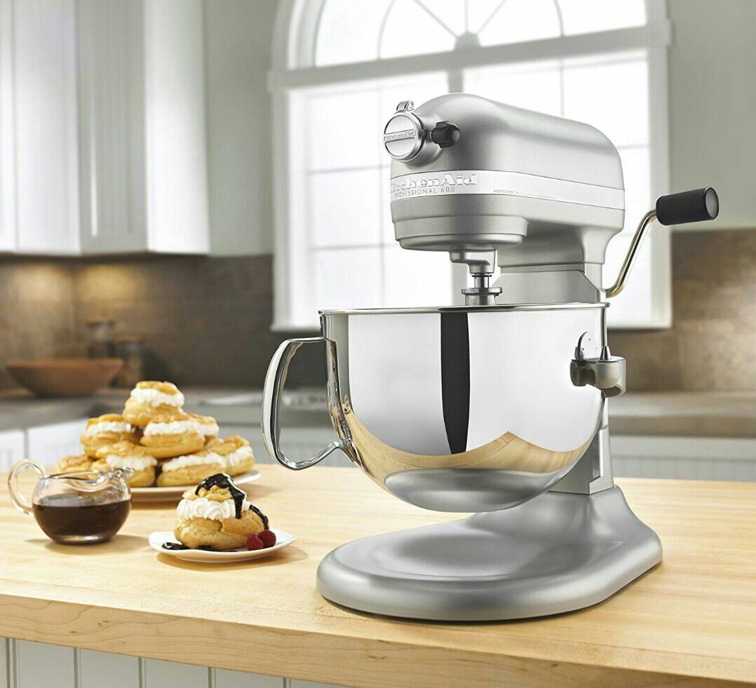 KitchenAid KL26M1XSL Professional 6-Qt. Bowl-Lift Stand Mixer - Silver