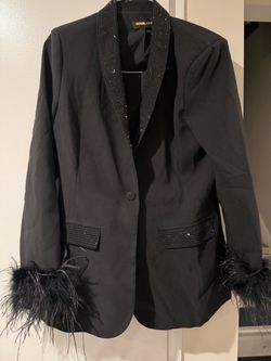 Gorgeous black evening blazer