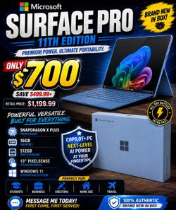 Microsoft Surface Pro 11th Edition