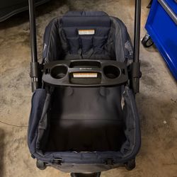 Baby Trend Expedition 2-in-1 Stroller Wagon Plus, Ultra Black