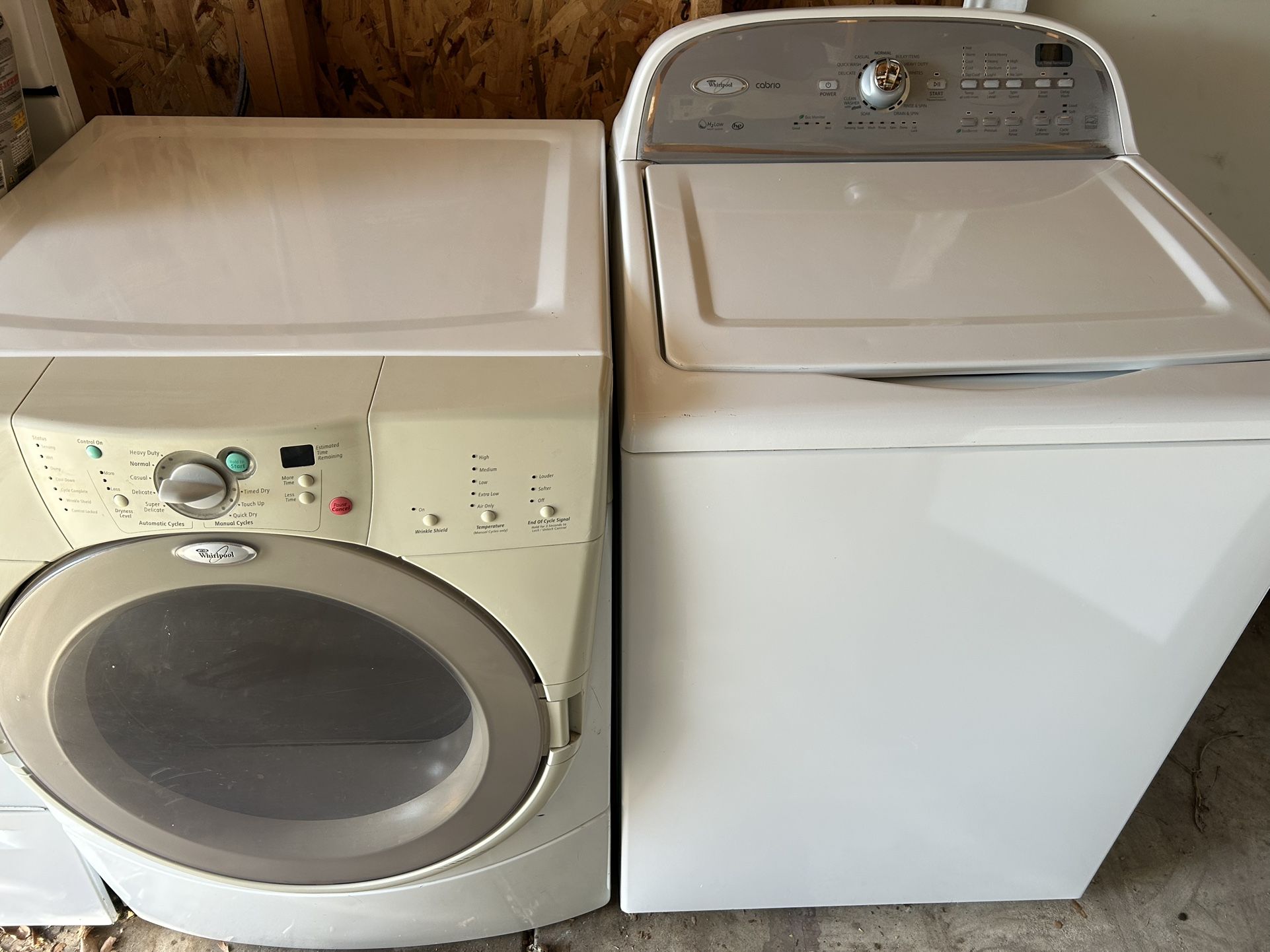 Washer And Dryer