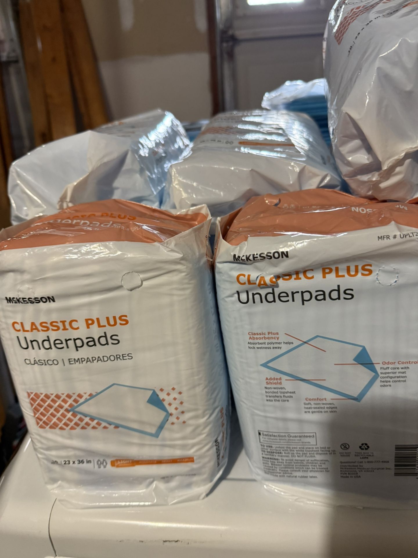 Body Meds Disposable Underpads Moderate Absorbency  I have over 100 packs of these  Going for $100.00 or your best offer. Pick up in Powder Springs Ga