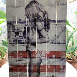 American Flag Portrait 