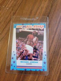 Fleer 89 All Star Jordan