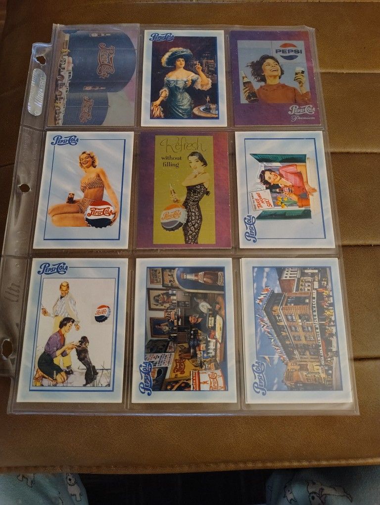 Pepsi Cola Trading Cards 1(contact info removed)