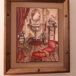 Small BATHROOM PICTURE FRAME 