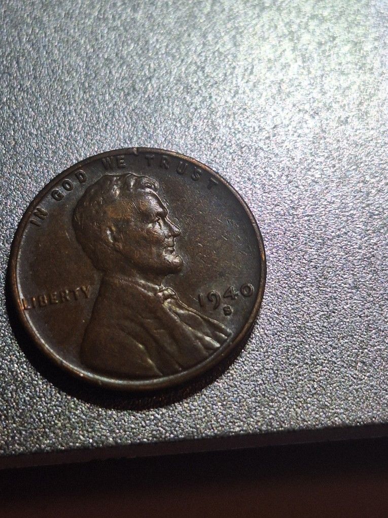 1940 S PENNY WHEATAIL