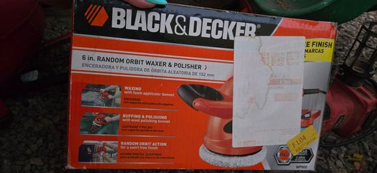 Black & Decker "6 in. Random Orbit Waxer & Polisher" (