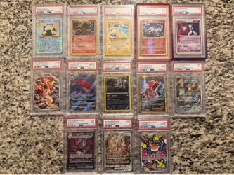 Pokemon PSA Slabs (FS/FT)