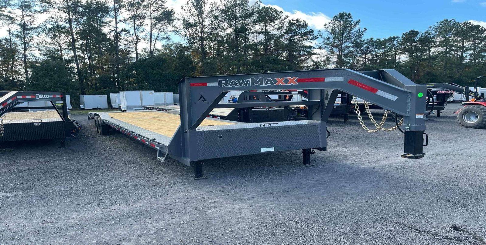 Equipment Gooseneck Trailer 14,000lb 8.5x36