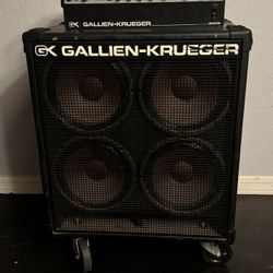 Gallien-Krueger 410 Bass Cabinet with 800RB Bass Amp Head $700 OBO