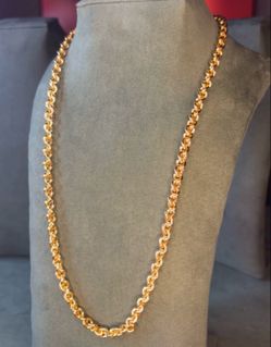 24 inch 18k (750 Italy) gold filled chain BRAND NEW