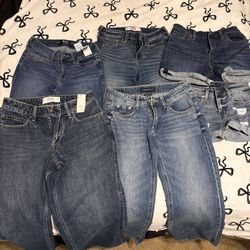 Hollister, Aeropostale, and Levi’s Jeans and shorts bundle.