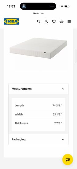 IKEA Full size mattress