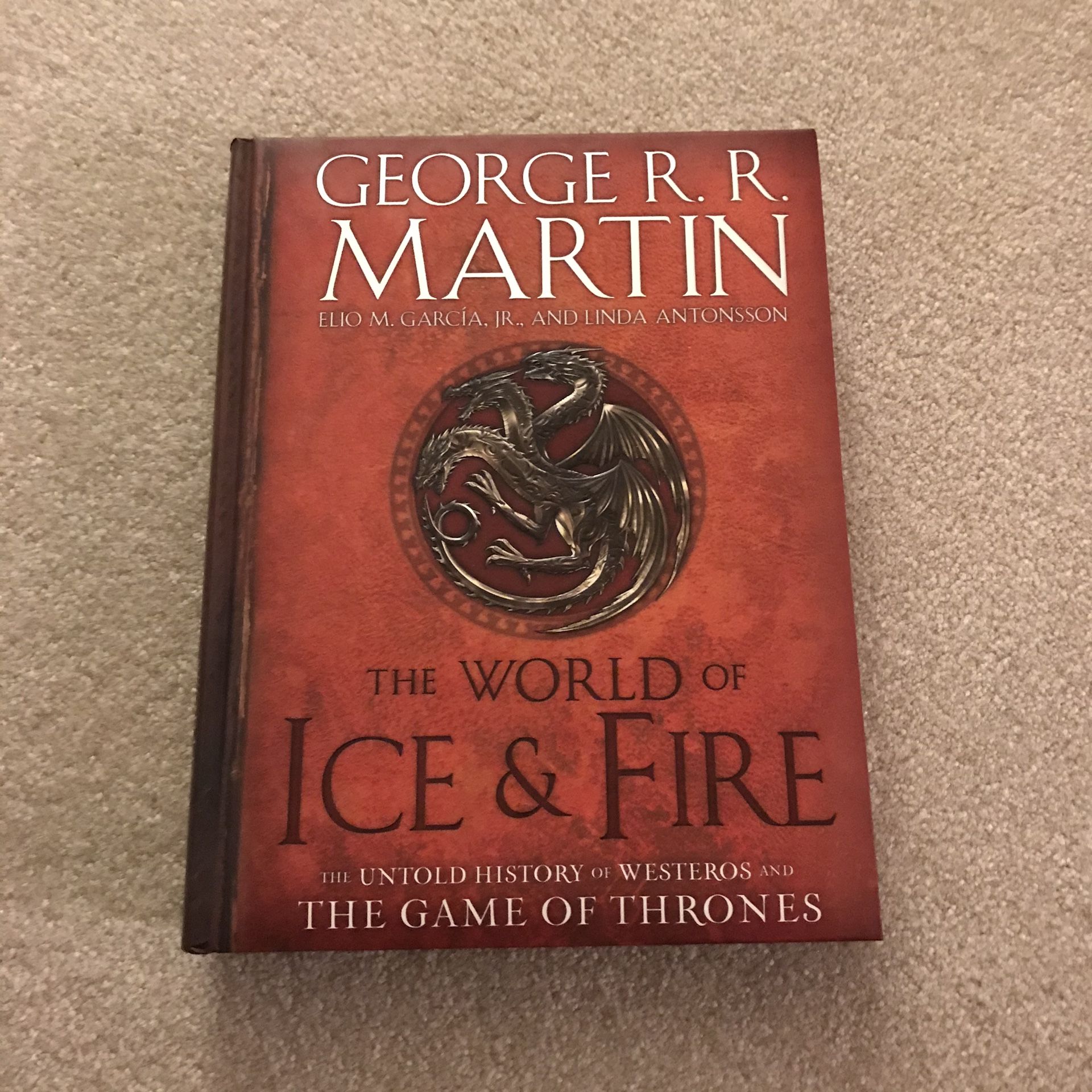 Game of thrones ice fire world book text history george martin
