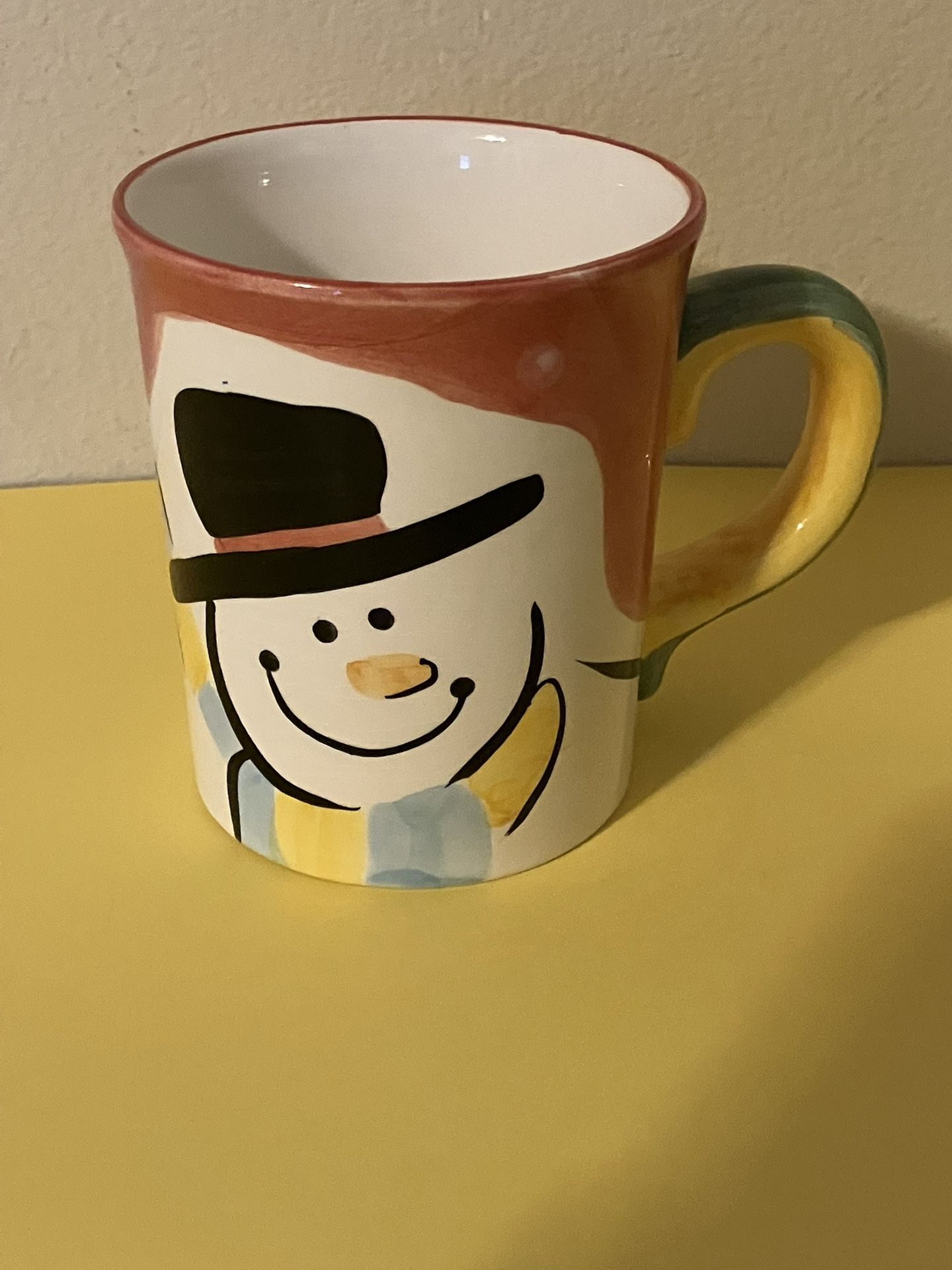 WCL VINTAGE JUMBO SNOWMAN MUG