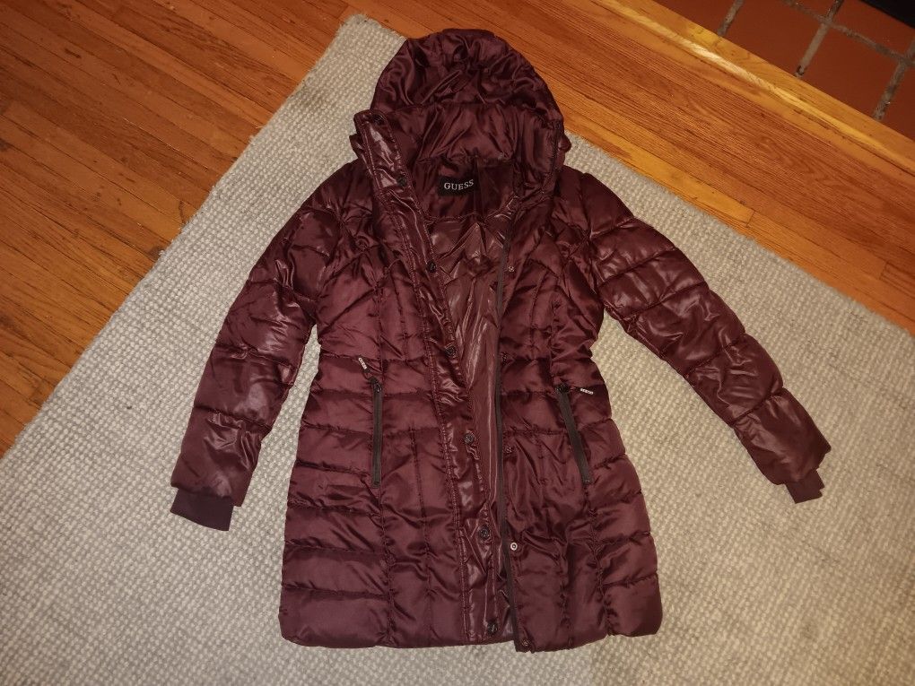 Women's Guess Full Length Winter Coat 