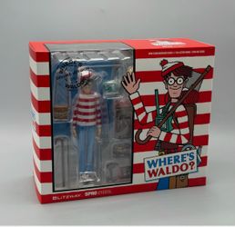 DELUXE SET” Where’s Wally? - Wally Deluxe 1/12th Scale Action Figure