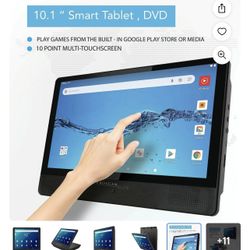 Proscan Elite 10.1" Tablet/Portable DVD Combo, 32GB Storage, Android 11, 1280x800 Resolution, Black