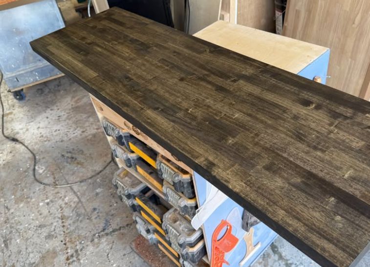 Countertops of Butcher Block!