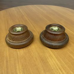 Jens Quistgaard Dansk Teak Candleholders - Many More Items In Stock!
