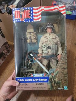 GI Joe 12" Pointe du Hoc Army Ranger – D-Day Collection – Complete / Boxed