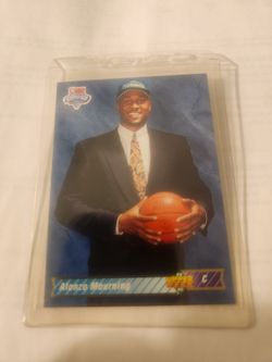 Alonzo Mourning 93 UD Rookie Card